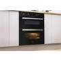 GRADE A2 - Indesit IDU6340BL Aria Electric Built Under Double Oven - Black