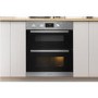 Refurbished Indesit Aria IDU6340IX 60cm Double Built Under Electric Oven Stainless Steel