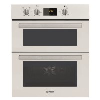 Refurbished Indesit Aria IDU6340WH 60cm Double Built Under Electric Oven White