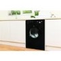 Indesit IDV75BK 7kg Freestanding Vented Tumble Dryer - Black