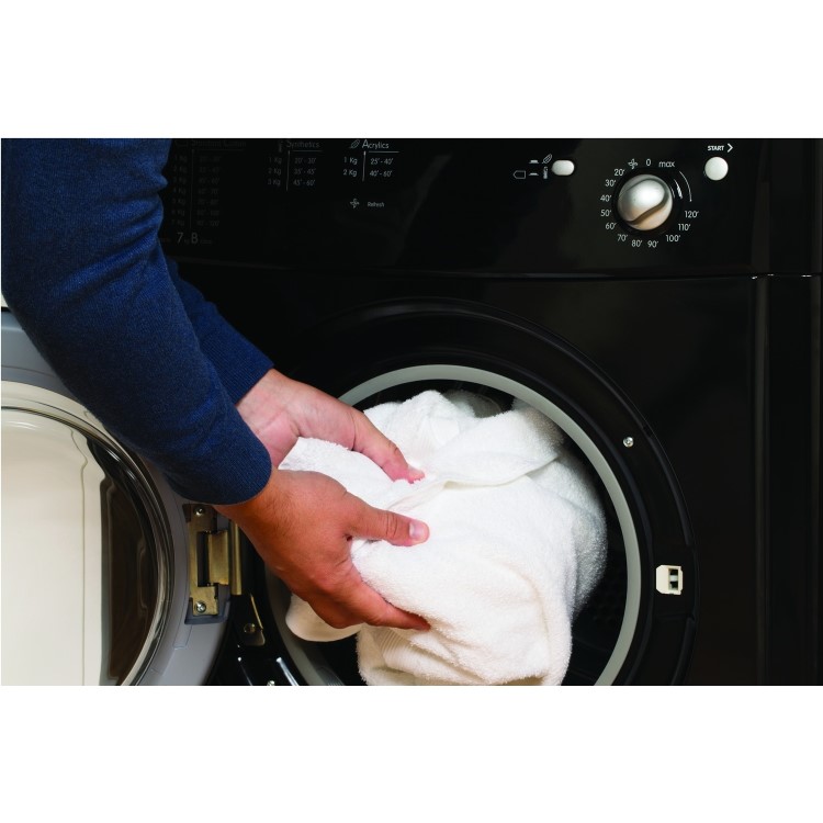 Indesit IDV75BK 7kg Freestanding Vented Tumble Dryer - Black