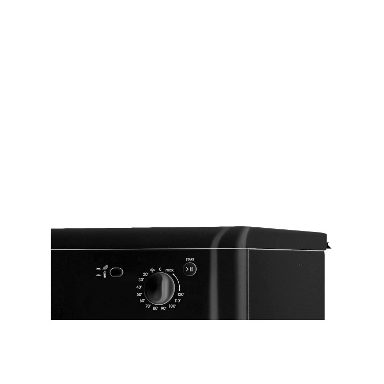 Indesit IDV75BK 7kg Freestanding Vented Tumble Dryer - Black