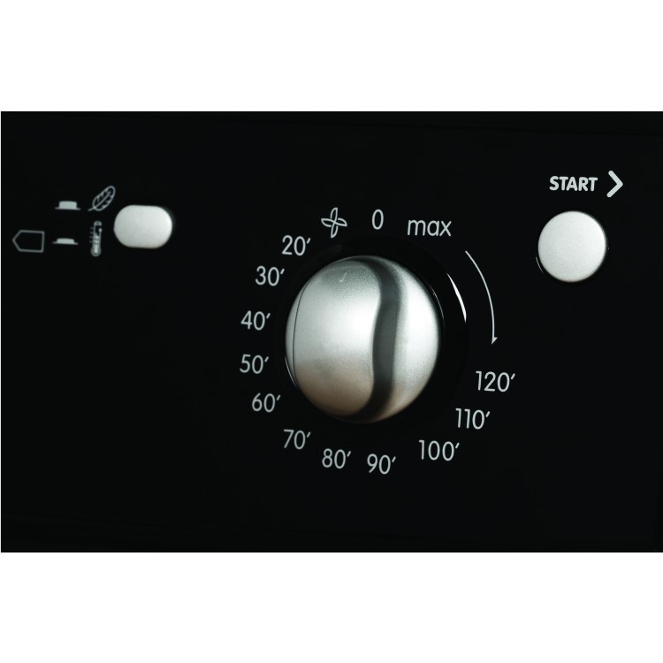 Indesit IDV75BK 7kg Freestanding Vented Tumble Dryer - Black