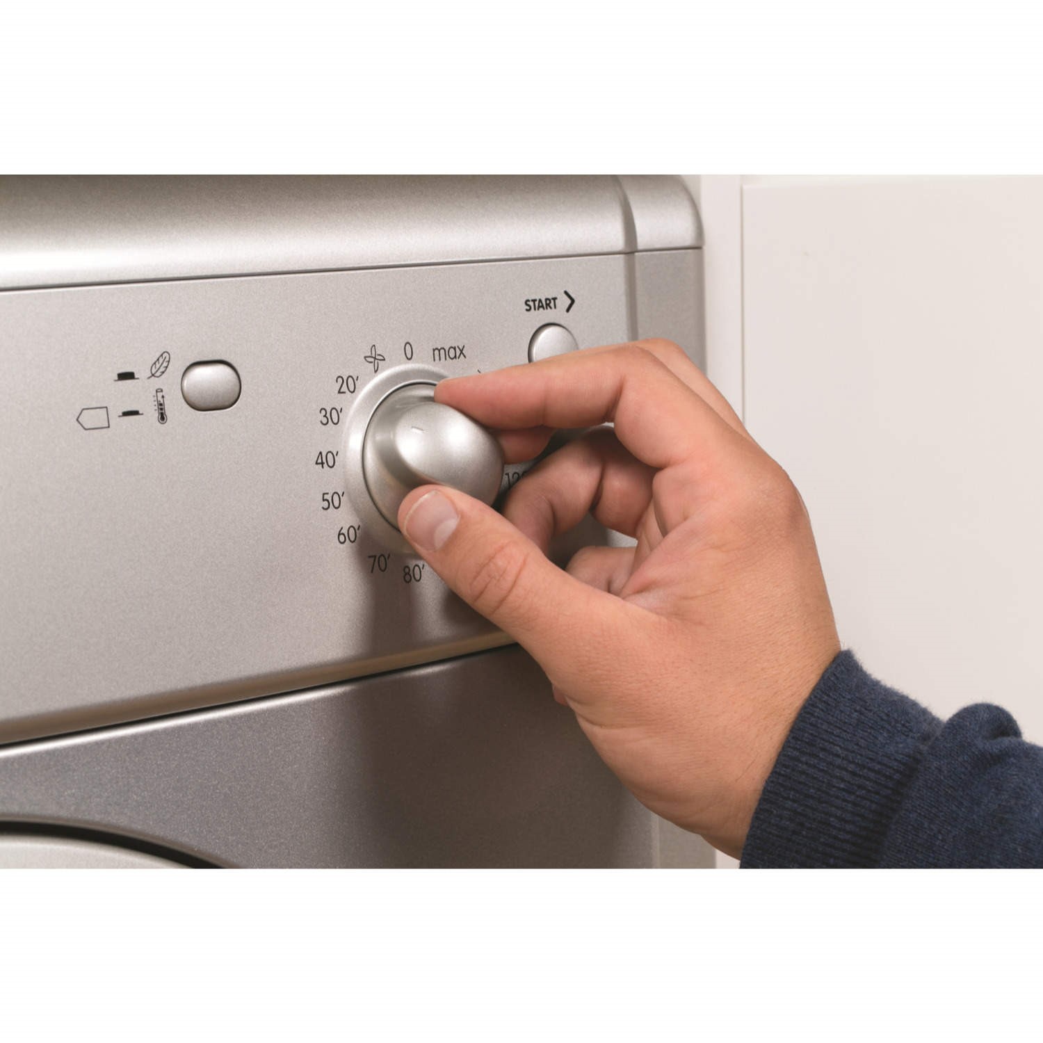 Condenser Vent Kit Box & Hose For Indesit Ecotime IDV75S Tumble Dryer - Foto 12