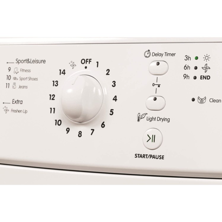 GRADE A2 - Indesit IDVL75BR 7kg Freestanding Vented Tumble Dryer - Polar White