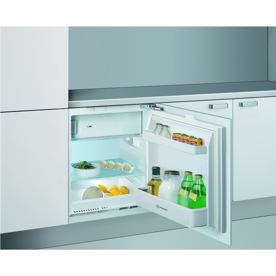 INDESIT IFA1 126 Litre Integrated Under Counter Fridge Ice Box A+