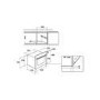 Refurbished Indesit Aria IFW3841PIX 60cm Single Built In Electric Oven Stainless Steel
