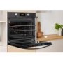 Refurbished Indesit Aria IFW3841PIX 60cm Single Built In Electric Oven Stainless Steel