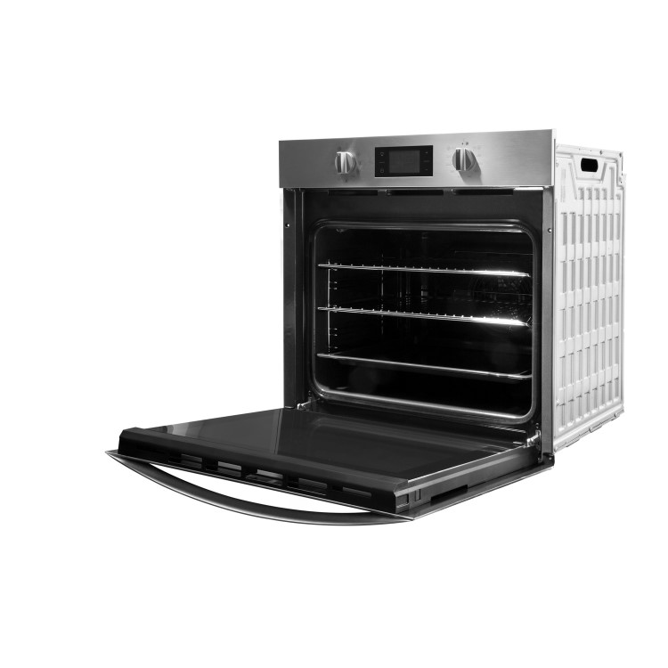 Refurbished Indesit Aria IFW3841PIX 60cm Single Built In Electric Oven Stainless Steel