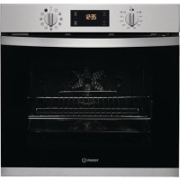 Refurbished Indesit Aria IFW3841PIX 60cm Single Built In Electric Oven Stainless Steel