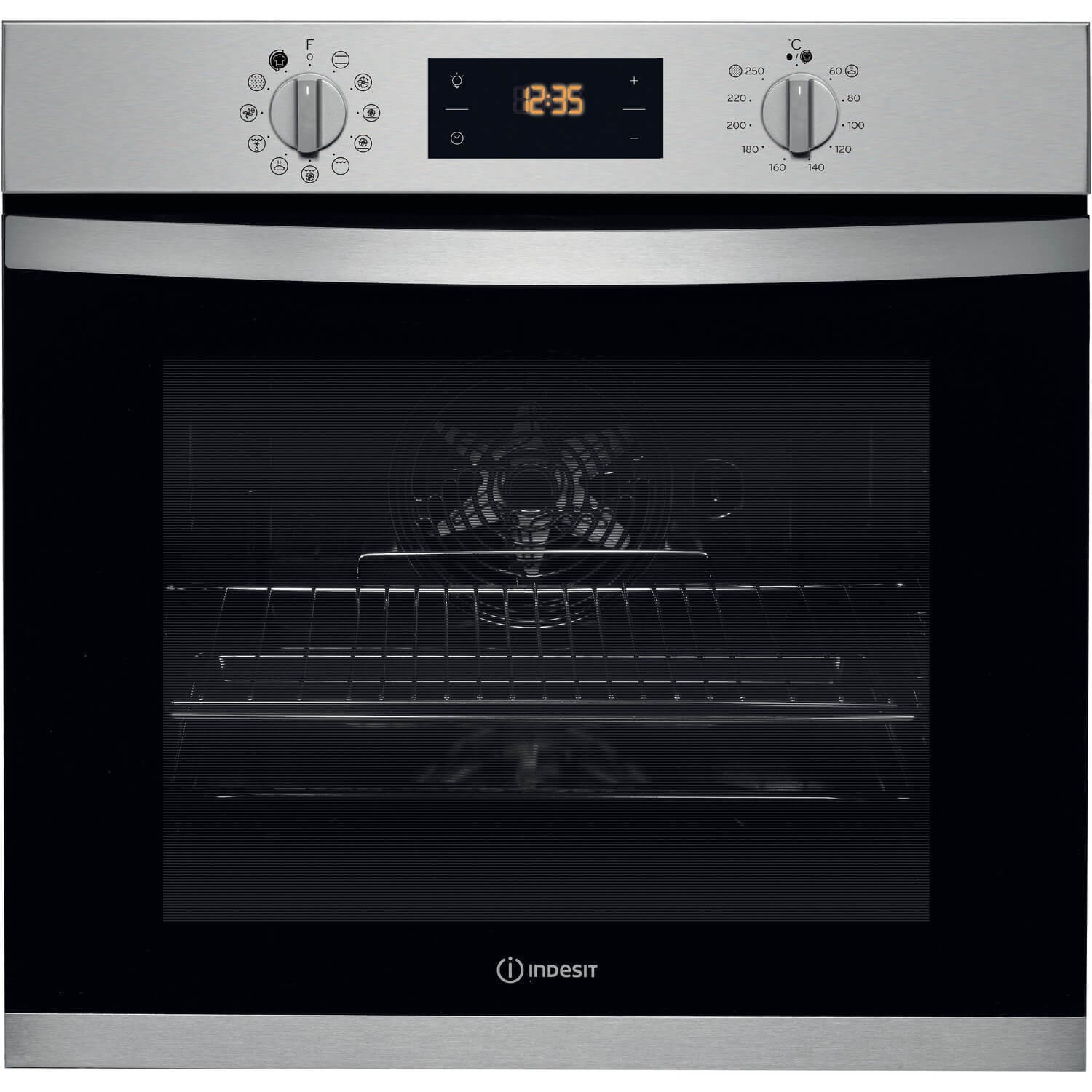 Indesit IFW3841PIX Multifunction Electric Builtin Single Oven With P