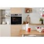Refurbished Indesit Aria IFW3841PIX 60cm Single Built In Electric Oven Stainless Steel