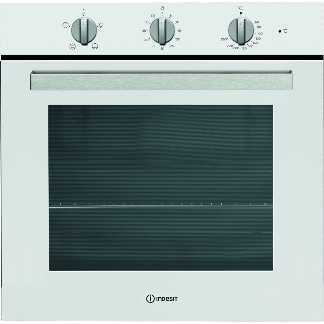 GRADE A1 - Indesit IFW6230WHUK Four Function Electric Built-in Single Oven White