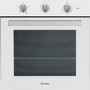 Refurbished Indesit Aria IFW6330WHUK 60cm Single Built In Electric Oven White