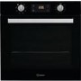 Refurbished Indesit Aria IFW6340BLUK 60cm Single Built In Electric Oven Black