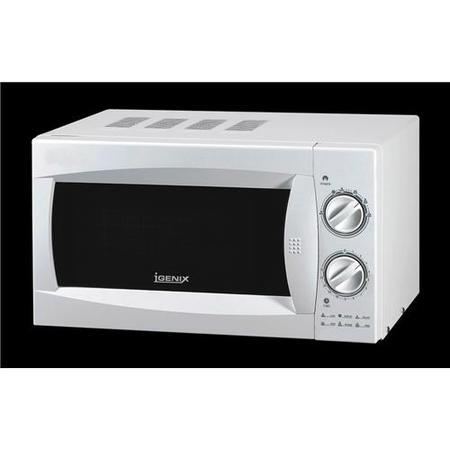 Igenix 20l Wht Manual Microwave S/s Cav 800w