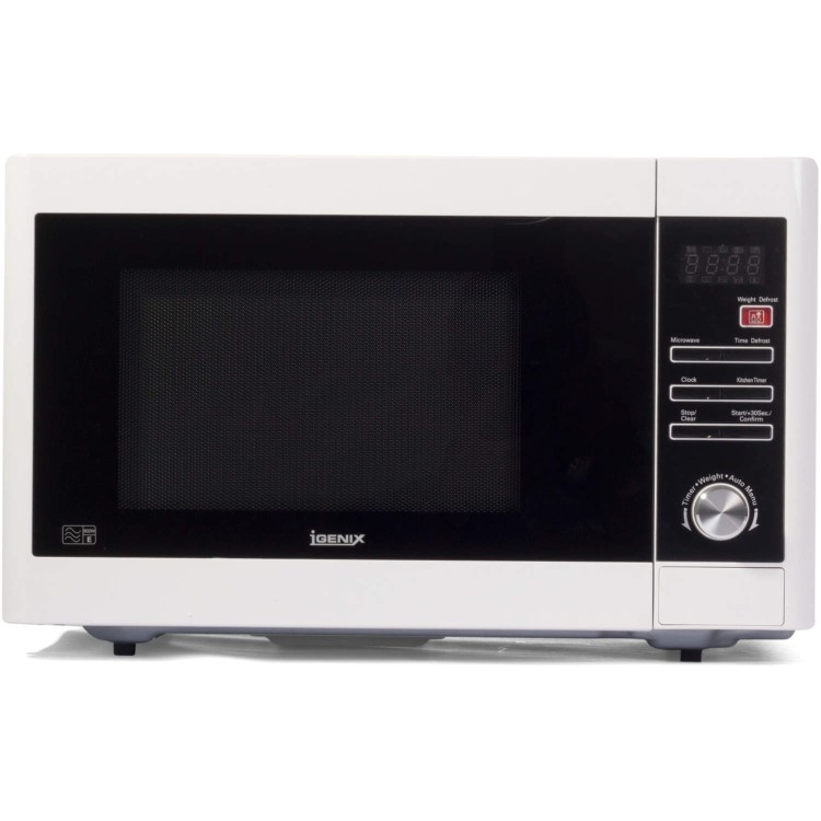 Igenix IG3093 30L White Solo Microwave Oven