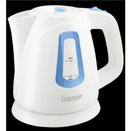 Igenix IG7458 Jul14 Jun14 1 Litre White Cordless Kettle 2.2kw