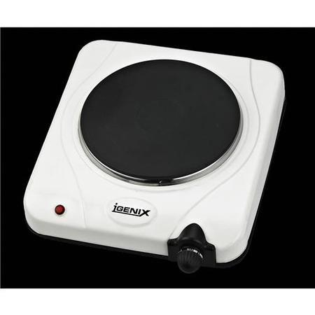 Igenix IG8010 Single Hotplate 1500w White