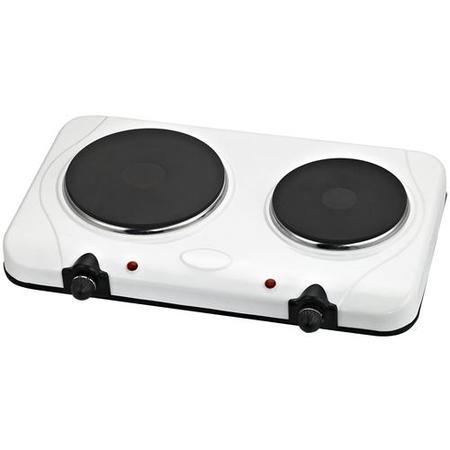 Igenix IG8020 Double Hotplate 2250w White