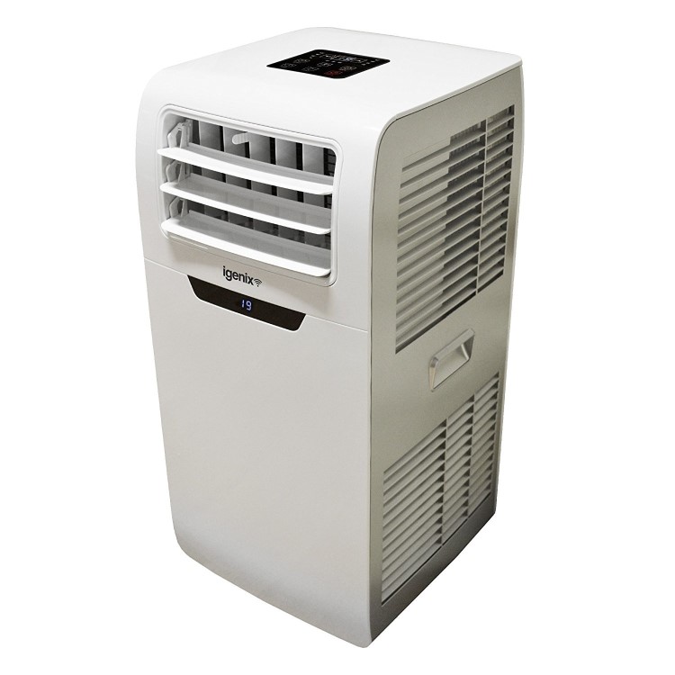 GRADE A1 - Igenix 9000 BTU SMART WIFI App Portable Air Conditioner for rooms up to 21 sqm 