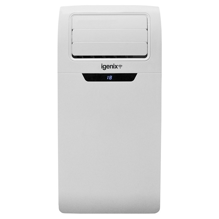 GRADE A1 - Igenix 9000 BTU SMART WIFI App Portable Air Conditioner for rooms up to 21 sqm 