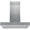 GRADE A2 - Indesit IHBS64AMX T-Box 60cm Chimney Cooker Hood Stainless Steel