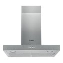 IHBS65LMX Indesit 60cm Slimline Cooker Hood - Stainless Steel