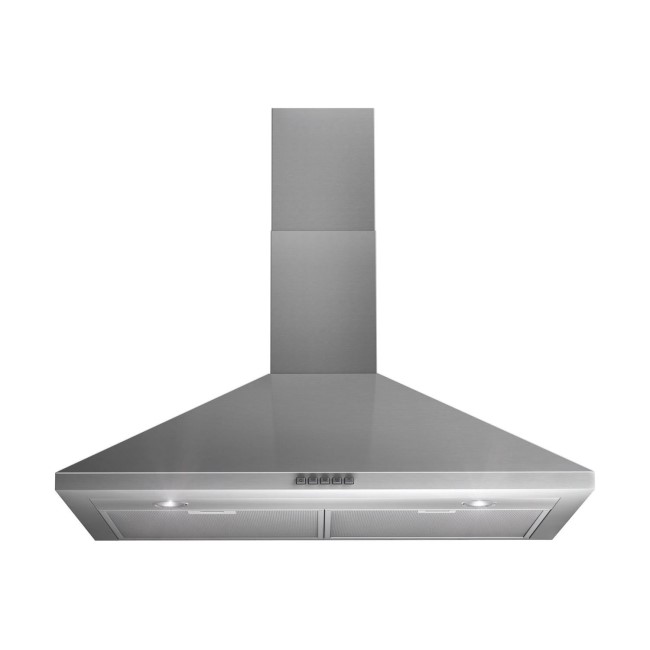 Indesit IHP945CMIX 90cm Chimney Cooker Hood Stainless Steel