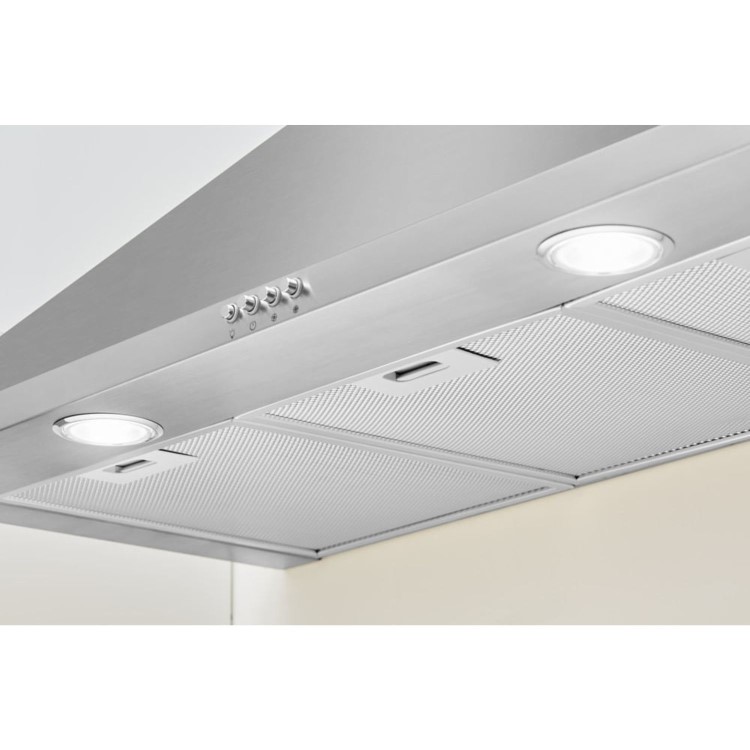 Indesit 90cm CHimney Cooker Hood - Stainless Steel