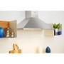 Indesit 90cm CHimney Cooker Hood - Stainless Steel