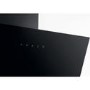 Indesit 60cm Angled Chimney Cooker Hood - Black