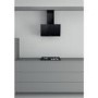 Indesit 60cm Angled Chimney Cooker Hood - Black