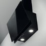Indesit IHVP65FLMK 60cm Angled Chimney Cooker Hood - Black