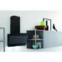 GRADE A2 - Indesit IHVP66LMK 60cm Angled Glass Cooker Hood - Black