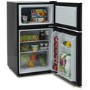 Refurbished IceKing IK2023K Freestanding 88 Litre 70/30 Undercounter Fridge Freezer Black
