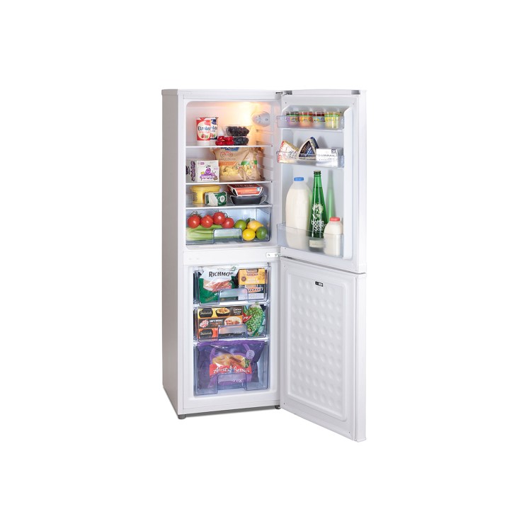 Ice King IK3633AP2 50-50 Split Freestanding Fridge Freezer - White