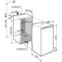 liebherr IKB2354 Premium BioFresh 122cm In-column Integrated Fridge With Icebox