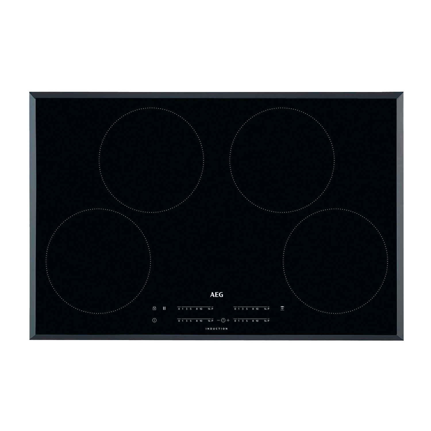 Aeg Ikb84401fb 3000 Series 80Cm 4 Zone Induction Hob IKB84401FB
