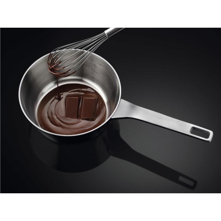 AEG IKB84431FB 78cm MaxiSense Touch Control Induction Hob With Hob2Hood - Black