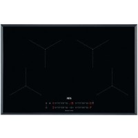 AEG IKB84431FB 78cm MaxiSense Touch Control Induction Hob With Hob2Hood - Black