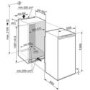 Liebherr IKBP2760 BioFresh 140cm Tall In-columnSoft Closing Door Integrated Larder Fridge - Door-on-Door