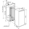 Liebherr BioFresh In-column Integrated Fridge with Soft-close Door and Icebox - Door-on-Door