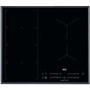 AEG IKE64471FB 60cm FlexBridge Four Zone Induction Hob - Black With Bevelled Edges