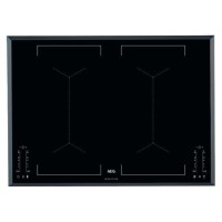 AEG IKE74451FB 71cm Four Zone Induction Hob With FlexBridge Zone With Bevelled Edges