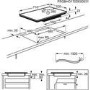 AEG IKE74451FB 71cm Four Zone Induction Hob With FlexBridge Zone With Bevelled Edges
