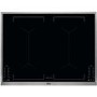 AEG IKE74451XB 70cm Four Zone Induction Hob With 2 Bridge Zones - Black With Bevelled Edges