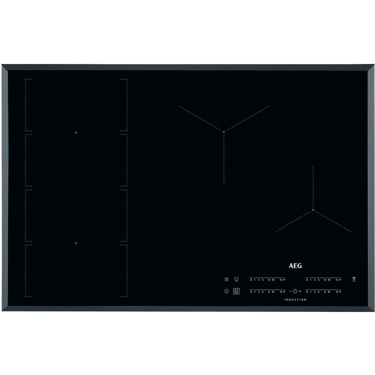 AEG 78cm 4 Zone Induction Hob with Bridge Zone