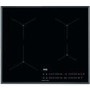 GRADE A2 - AEG IAE64411FB 60cm SenseBoil Four MaxiSense Zone Induction Hob - Black With Bevelled Edges