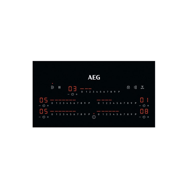 AEG 6000 Series 80cm 5 Zone Induction Hob with Dual Bridge Zones